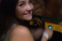 driving a car ;)