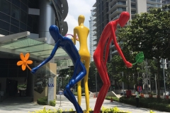 colorful statue