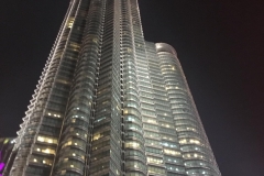 tower lit up