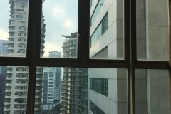 view from apartment
