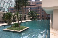 One of the pools at the Marc