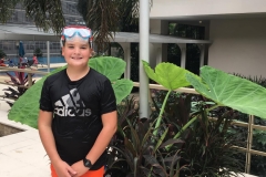 Sebastian wanted a pic with the leaves too :)