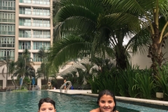 swimming