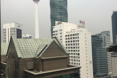 view from our 1st apartment