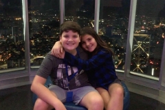 86th floor view at night