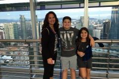 Enjoying the tour