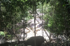 Dry waterfall!