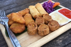 snacks from Tree Bridge Cafe